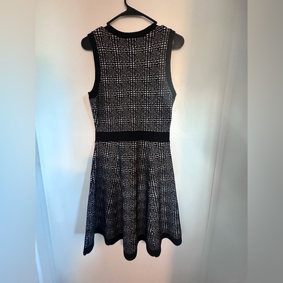 Kate Spade Houndstooth Plaid Sweater Dress Size Small - Picture 5 of 12